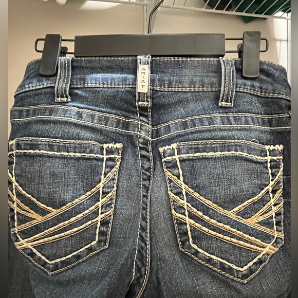 Ariat women’s boot cut jeans size 26 regular perfect rise - Picture 3 of 5